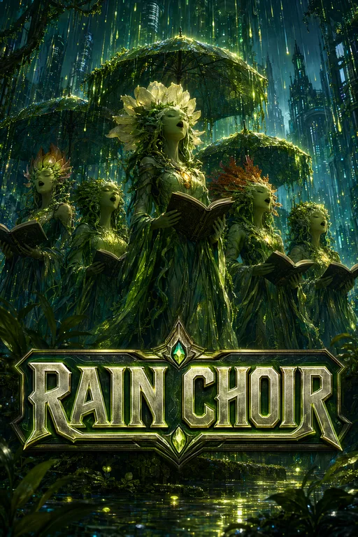 Rain Choir, a Verdant Court card
